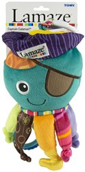 Tomy babyspeelgoed Kapitein Kalamari - sensorisch pluche speeltje