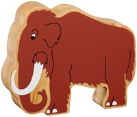 Lanka Kade mammouth jouet brun grand - figurine animale en bois éducative