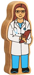Lanka Kade jouet éducatif docteur en bois coloré et durable