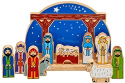 Lanka Kade crèche en bois junior sous ciel étoilé - jouet éducatif