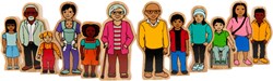 Lanka Kade ensemble de jeu en bois communauté 12 pièces jouet coloré