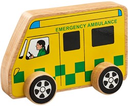 Lanka Kade ambulance jouet - véhicules en bois pour enfants