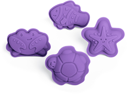 Bigjigs Lavendel paars Character Sand Moulds