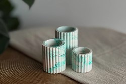 Little Creations DIY Giethars Set kaarsenhouder groen creatief pakket