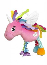 Lamaze peluche licorne jouet bébé rose 27 cm