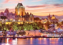Eurographics puzzel Le Vieux Quebec - 1000 stukjes