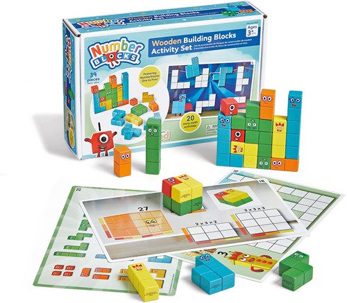 Learning Resources blocs de construction Numberblocks en bois jouet éducatif