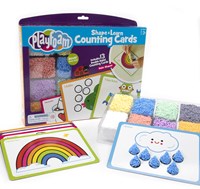 Learning Resources jeu éducatif Playfoam pour apprendre à compter - cartes colorées