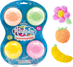 Learning Resources Playfoam Sparkle 4 Pack - Jouet Créatif