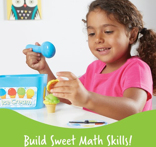 Learning Resources reken spel Smart Scoops - educatief speelgoed ijsjes-2