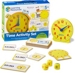 Learning Resources educatief speelgoed - Time Activity Set klokkijken