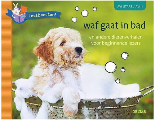 Deltas livre pour enfants animaux lecteurs Waf prend un bain AVI Start histoires d'animaux