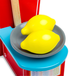 BigJigs citron jouet - fruit en bois pour cuisine enfant