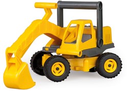 Lena pelleteuse - Véhicule de chantier jouet éco 35 cm jaune - durable