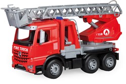 Camion à échelle Lena Lena WORXX Mercedes-Benz Arocs pompiers 48 cm