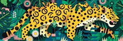 Djeco puzzels gallery Leopard