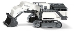 Siku Liebherr R9800 pelle minière 1:87 avec parties métalliques et chenilles en caoutchouc