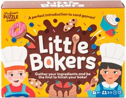 Professor Puzzle kaartspel Little Bakers kleurrijk houten speelgoed