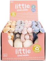 Living Nature porte-clés lapin en peluche - jouet décoratif