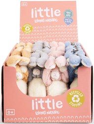 Living Nature porte-clés lapin en peluche - jouet décoratif