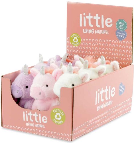 Living Nature knuffel eenhoorn LITTLE Snugglies - pluche speelgoed