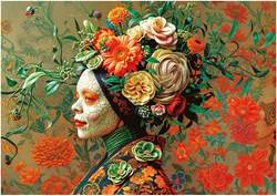 Educa puzzle Lizard Queen - 500 pièces - puzzle coloré fantastique