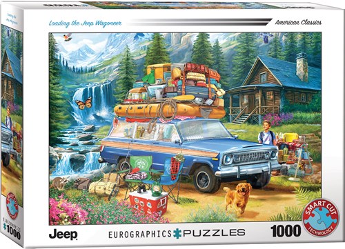 Eurographics Unterwegs mit dem Jeep Wagoneer - 1000 stukjes-2