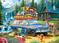 Eurographics Unterwegs mit dem Jeep Wagoneer - 1000 stukjes