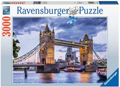 Ravensburger legpuzzel Londen schitterende stad 3000 stukjes puzzel-2