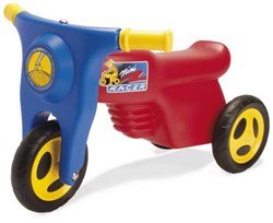 Dantoy draisienne moto roues en plastique multicolore 56cm jouet
