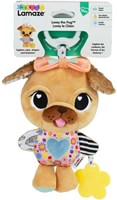 Lamaze knuffel hond babyspeelgoed - sensorisch pluche speeltje voor baby’s