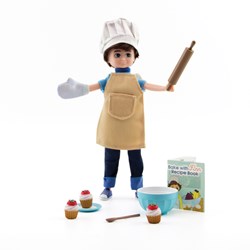 Lottie poupées Cake Bake tenue accessoires de pâtisserie pour enfants