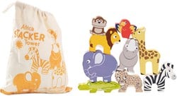 Le Toy Van LTV - Afrika Stapelaar Toren & Tas