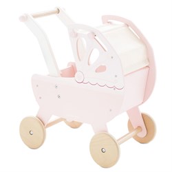 Le Toy Van houten poppenwagen retro - FSC 100% duurzaam speelgoed