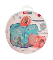 Ludi pop-up speelhuis Explorer kubus voor kinderen - avontuurlijk speelgoed