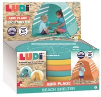 Ludi strandtent pop-up UV50+ baby bescherming multicolor