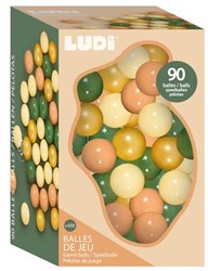 Ludi speelballen sensorisch speelgoed 90 stuks ballenbak baby