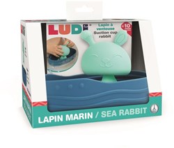 Ludi badspeelgoed zeekonijn siliconen boot voor baby’s en peuters