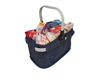 Tanner luxe boodschappenmand speelgoed jeans - inclusief mini boodschappen