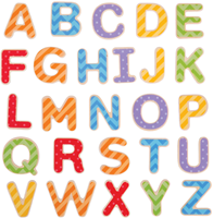 BigJigs houten magnetische letters hoofdletters - educatief speelgoed