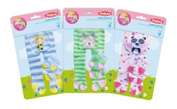Heless poppenmaillot en sokken dierenmotief 28-35cm kleurrijk speelgoed