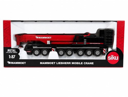 Siku grue mobile voiture jouet rouge noir modèle réduit 1:87-2