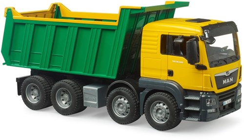 Bruder MAN TGS kiepwagen bouwvoertuig speelgoed 1:16-2