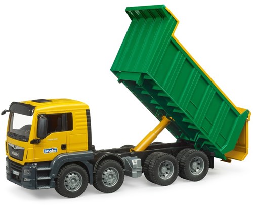Bruder MAN TGS kiepwagen bouwvoertuig speelgoed 1:16-3