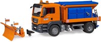 Bruder MAN TGS camion jouet service hivernal avec chasse-neige