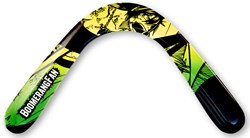 Boomerang Fan boemerang hout links multicolor 32cm 25m speelgoed