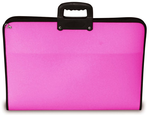 Mapac pochette de rangement A3 rose - imperméable et légère
