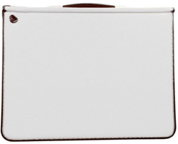 Mapac portfolio A3 blanc - résistant à l'eau avec bandoulière