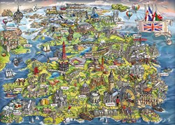 Gibsons puzzle Beautiful Britain puzzle 1000 pièces