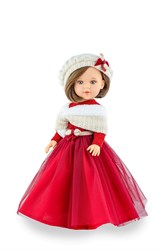 Marina - Pau pop speelgoed Marina Natale 40cm in cadeau-etui